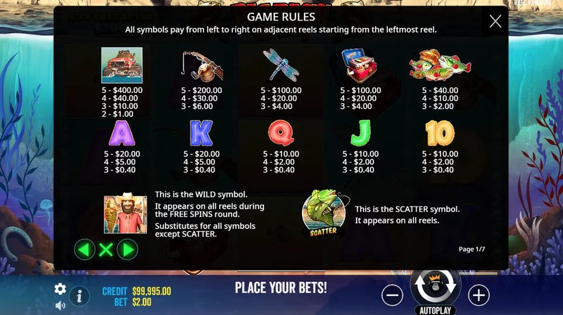 Image: Spielen Sie den Riesigen Bass Splash Slot Demo von Pragmatic Play in Deutschland